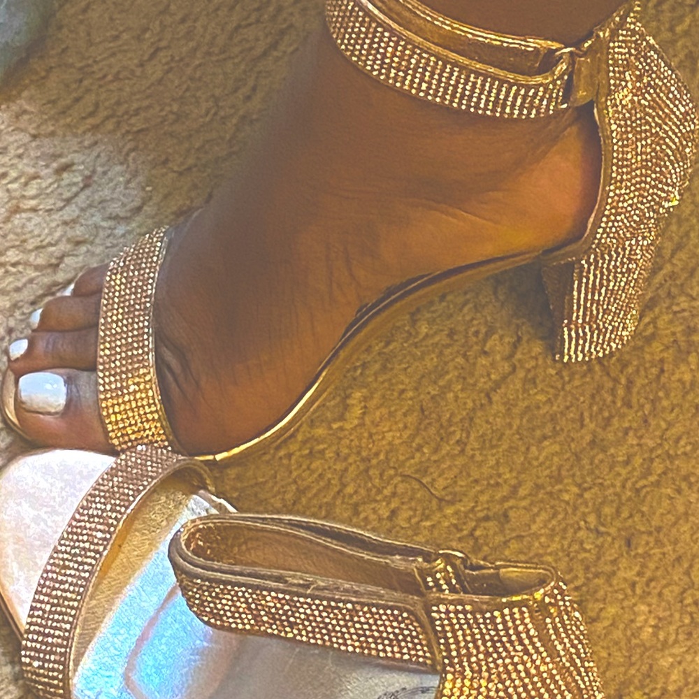 Rose gold Atalina fancy shoe